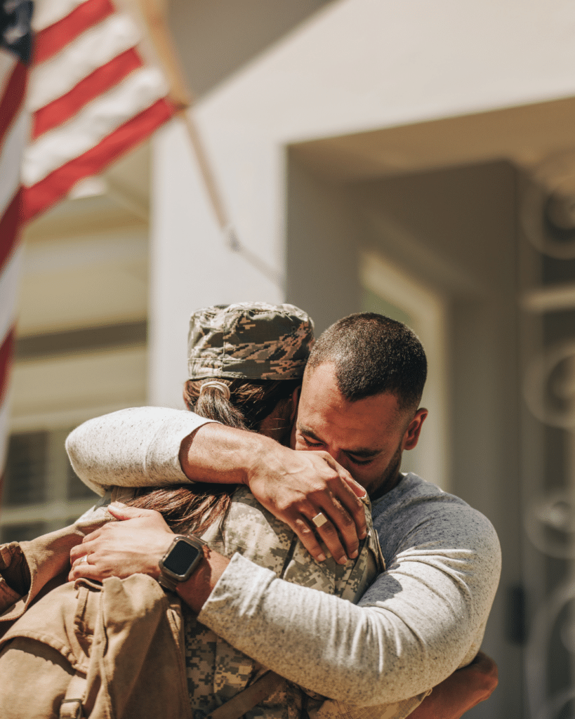 Military family preparing for a government or PPM (DITY) move with All Ways Moving in Jacksonville, NC.